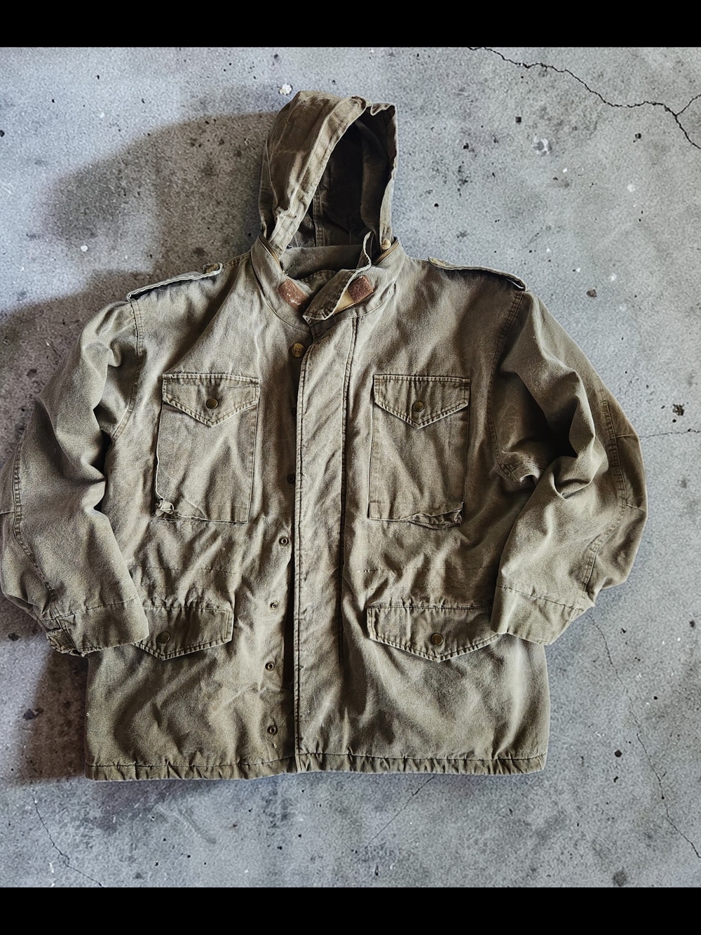 Vintage Workwear M-1965 Field Jacket Sierra Pacific Hooded